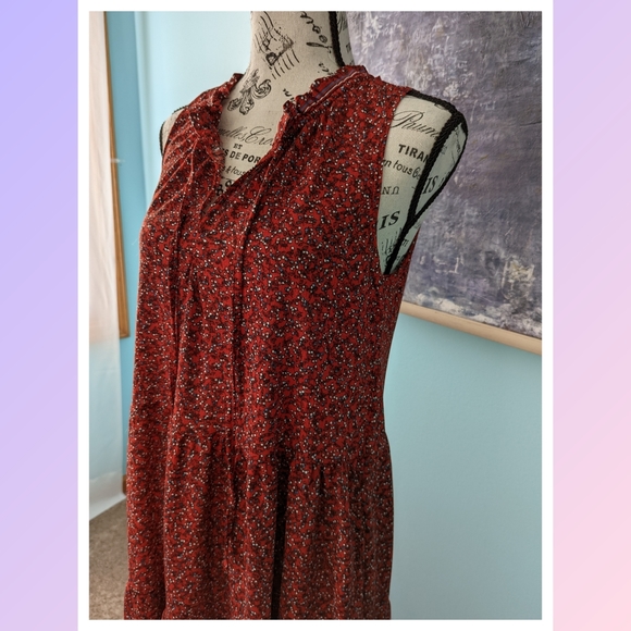 Max Studio Maxi Dress Red - Picture 8 of 15